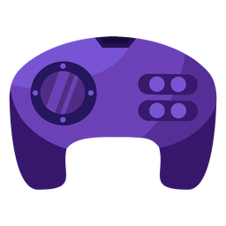 Joystick plano del jugador del controlador Diseño PNG