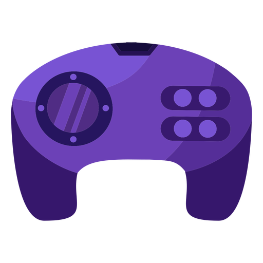 Controller gamer flat joystick PNG Design
