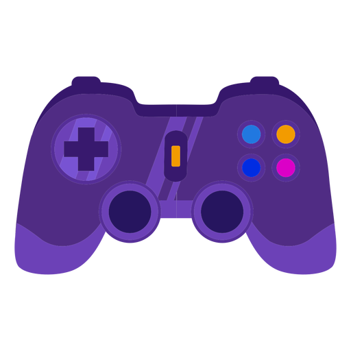 Joystick plano para juegos de controlador Diseño PNG