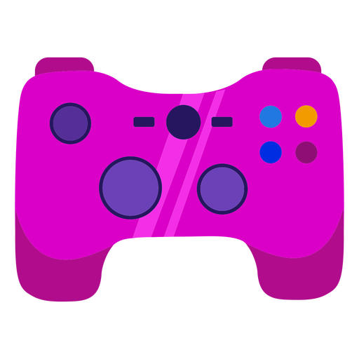 Gamer controller flat joystick PNG Design