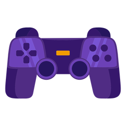 Flacher Joystick des Gaming-Controllers PNG-Design
