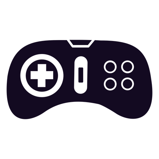 Gaming joystick black joystick - Transparent PNG & SVG vector file