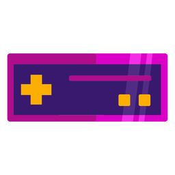 Joystick retro joystick plano Diseño PNG