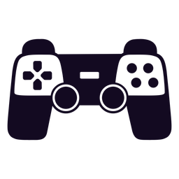 Controlador de videojuegos joystick negro Diseño PNG