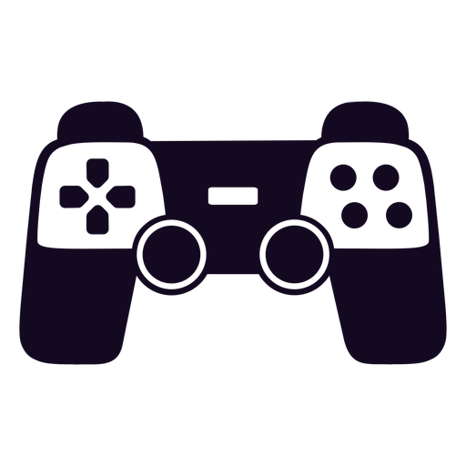 Joystick de controle de videogame preto Desenho PNG