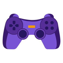 Flacher Joystick des Videospiel-Controllers PNG-Design