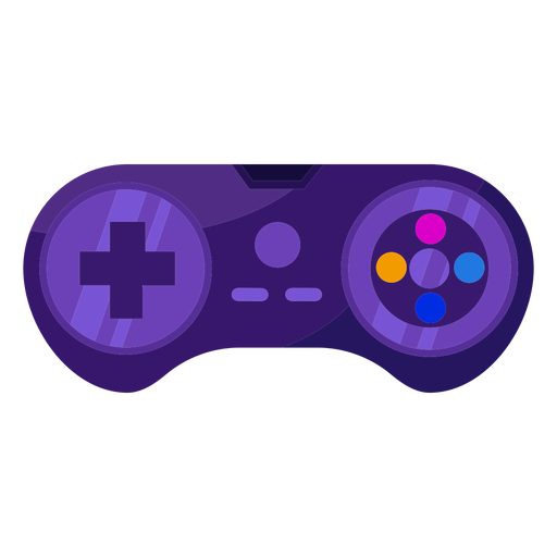 Videogame joystick flat joystick PNG Design