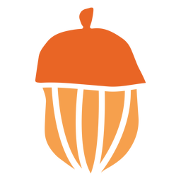 Acorn nut cut out element Acorn nut cut out element