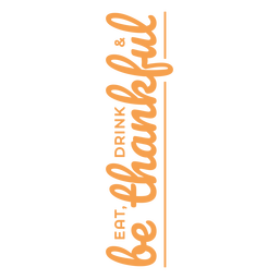 Sea agradecido diseño de cotización Diseño PNG