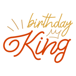 Geburtstag König Krone Zitat PNG Und SVGDesign Für TShirts