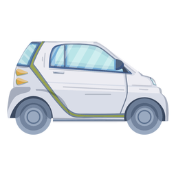 Design plano do carro ecológico Desenho PNG