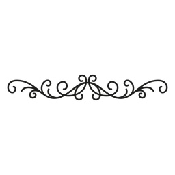 Flourish Pattern Edge Lace Design PNG & SVG Design For T-Shirts