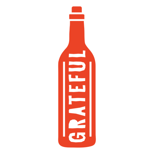 Download Grateful wine bag text design - Transparent PNG & SVG ...