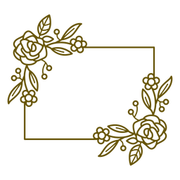 Free Free 181 Rectangle Flower Frame Svg SVG PNG EPS DXF File