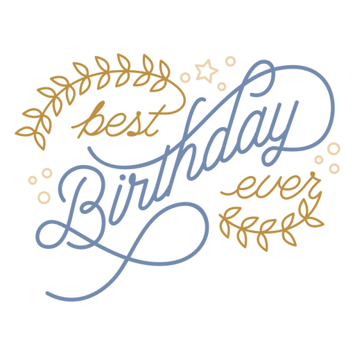 Letras De Felicitaciones De Cumpleaños De Adorno Descargar Png Svg