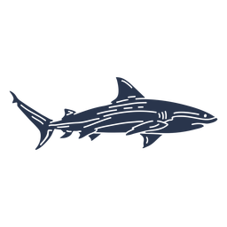 Download Shark Silhouette Fish Transparent Png Svg Vector File