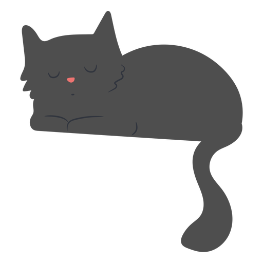 Gato sonolento Desenho PNG