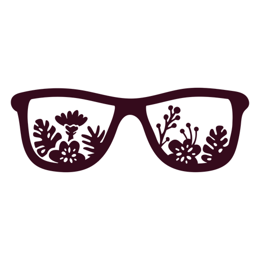 Download Square sunglasses tropical design flat - Transparent PNG ...