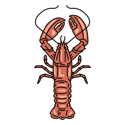 Golpe de langosta animal Diseño PNG