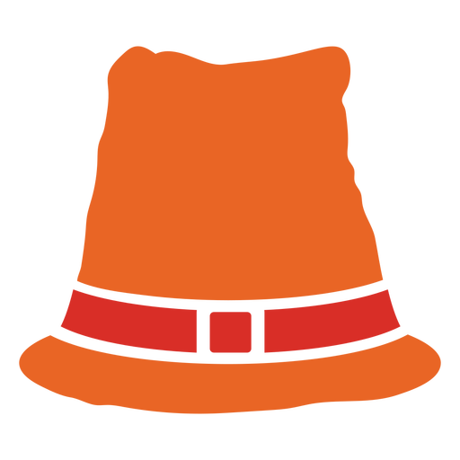 Sombrero de agradecimiento elemento tradicional recortado Diseño PNG