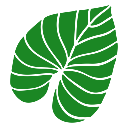 Tropische Blattpalmenhand gezeichnet PNG-Design