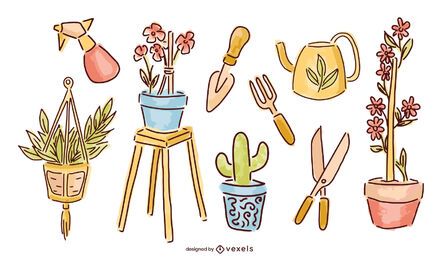 Balcony Garden Elements Design Pack Balcony Garden Elements Design Pack