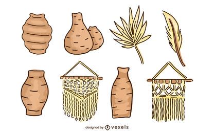 Boho Illustrated Elements Pack Boho Illustrated Elements Pack