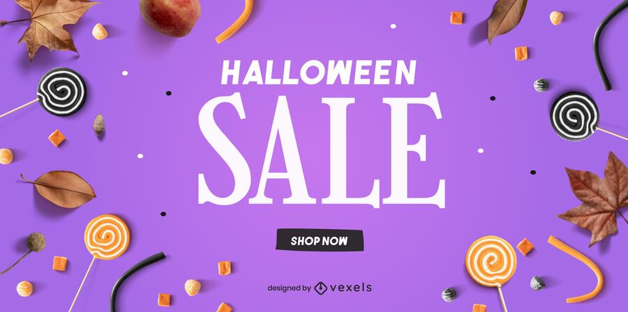 Halloween sale slider template Halloween sale slider template