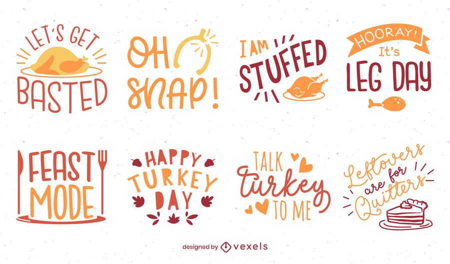 Thanksgiving lettering pack Thanksgiving lettering pack