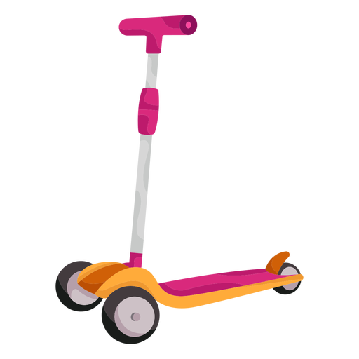 3-Rad-Kinderrollerillustration PNG-Design