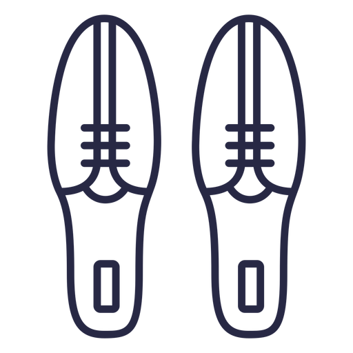 Bowling Schuhe Symbol PNG-Design