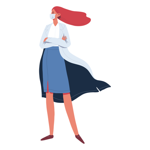 Doctor personaje heroína Diseño PNG