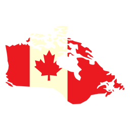 canada flag map png