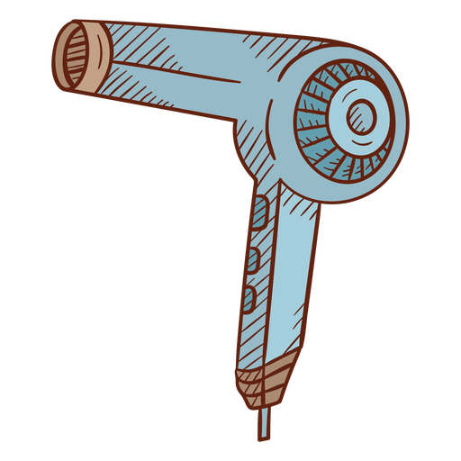 Ilustração de secador de cabelo Desenho PNG