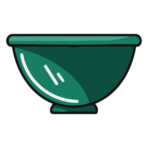 Kitchen bowl illustration - Transparent PNG & SVG vector file