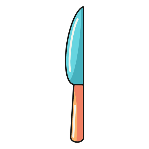 Ilustração de faca de cozinha Desenho PNG