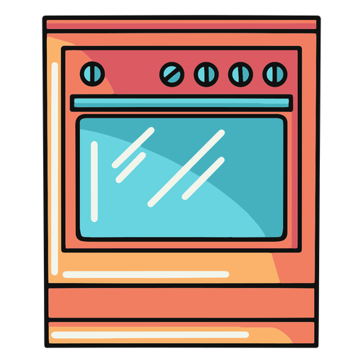 Ilustración de horno de cocina Descargar PNG/SVG transparente