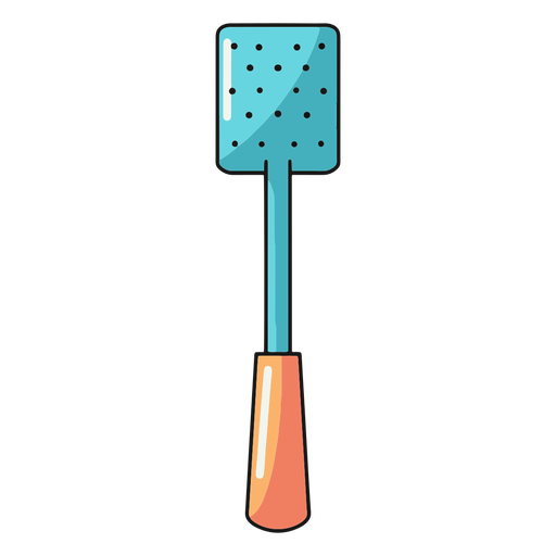 Kitchen spatula skimmer illustration PNG Design