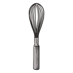 Küchenwisk farbige Hand gezeichnet PNG-Design