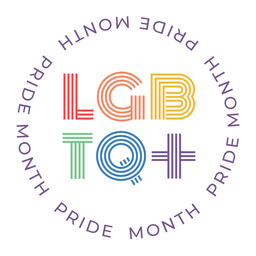 Stolz Monat lgbtq Abzeichen PNG-Design