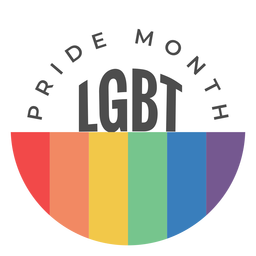 Emblema lgbt do mês do orgulho Transparent PNG