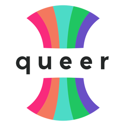 Insignia de orgullo queer Diseño PNG