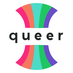 Queer pride badge PNG Design