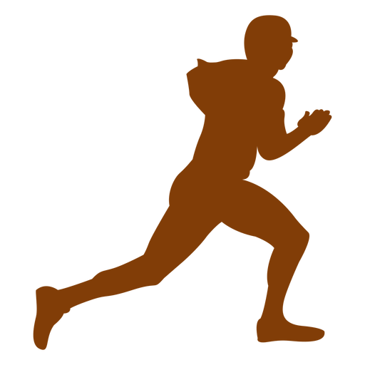 Silueta de béisbol corredor Descargar PNG/SVG transparente