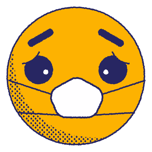 Design PNG E SVG De Emoji Triste Emoji Para Camisetas