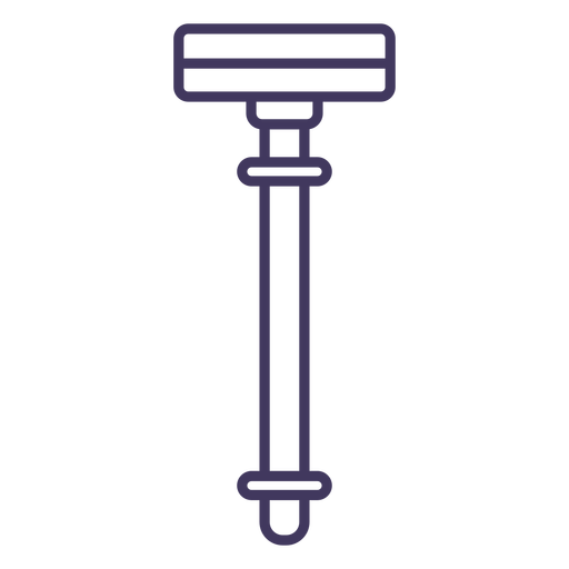 Icono de maquinilla de afeitar de seguridad Diseño PNG