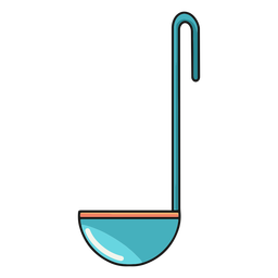 Ilustración de cuchara para servir Diseño PNG