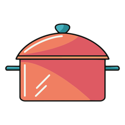Suppentopf Illustration PNG-Design