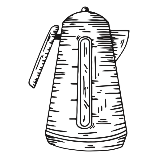 Water heater detailed hand drawn PNG Design