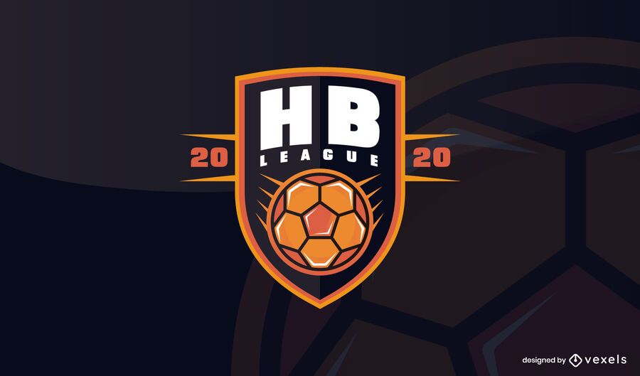 Diseño de plantilla de logotipo de la liga de balonmano Diseño de plantilla de logotipo de la liga de balonmano